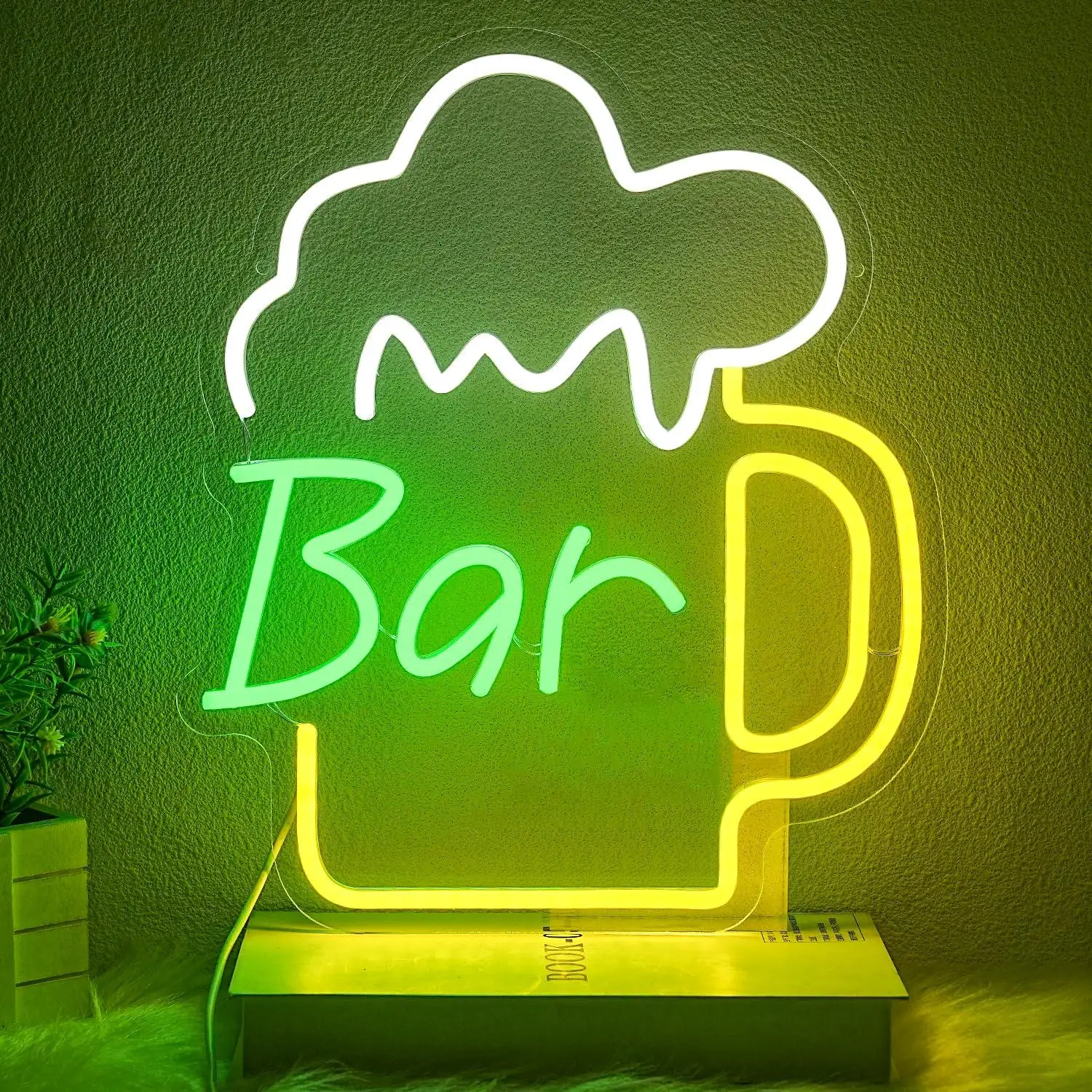 Home Bar Signs - Beer Bar Neon Sign USB Dimmable