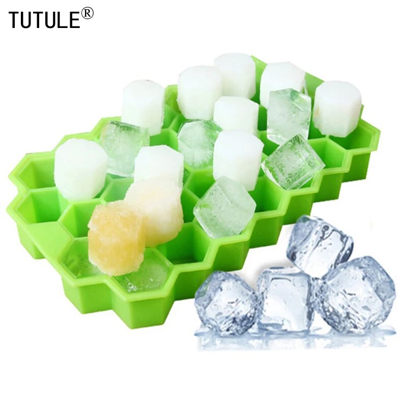 Ice Mold Sphere - 37 Compartment Honeycomb Ice Compartment Molds
