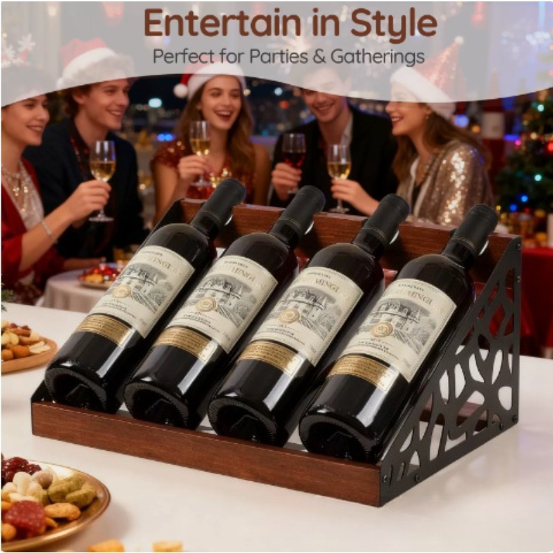 Home Bar Wooden Wine Rack Wine - Home Bar Shelves review and price