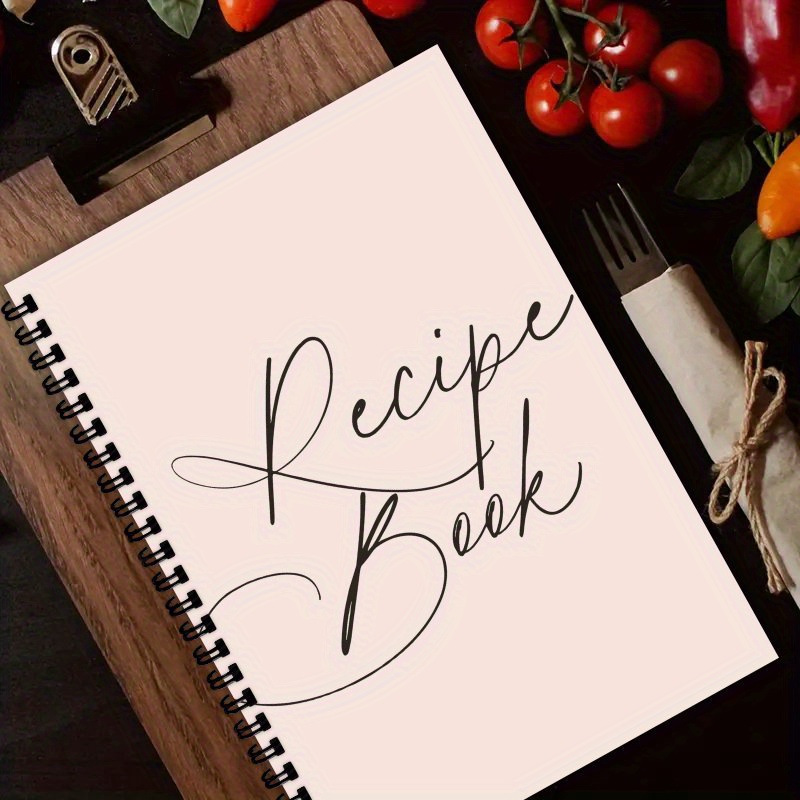 A5 Spiral Recipe Book, A Blank - Cocktail Recipe Book review and price