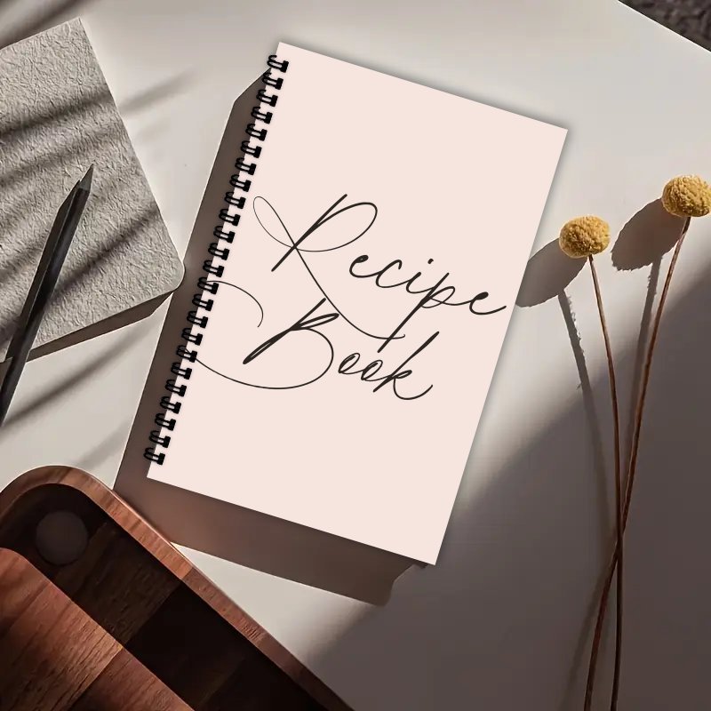 A5 Spiral Recipe Book, A Blank - Cocktail Recipe Book review and price