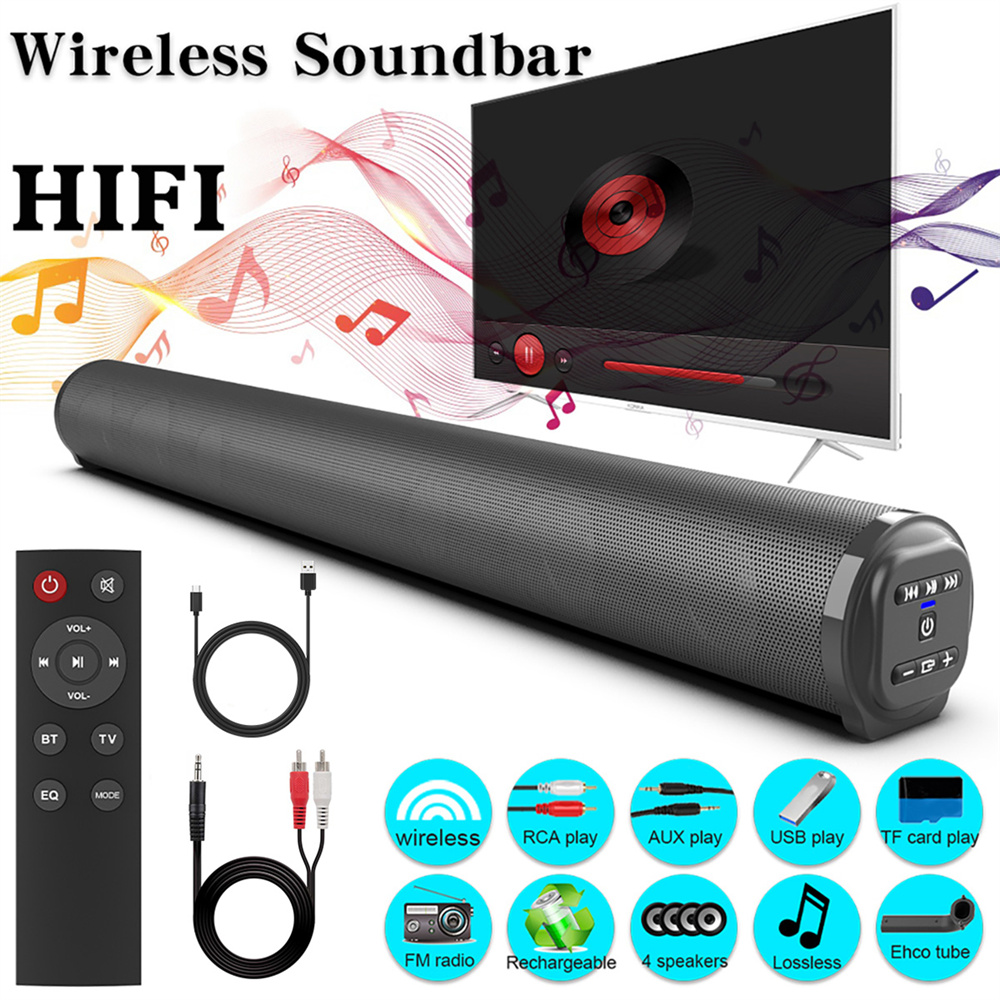 Sound Bar TV Sound System Blue - Home Bar And Theater review and price