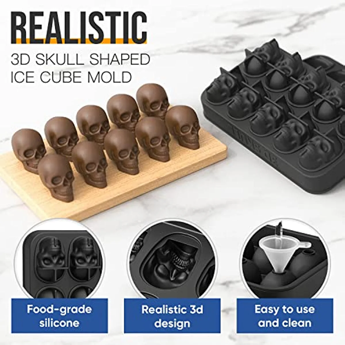 ice machine mold for whiskey - - Ice Mold Sphere review and price