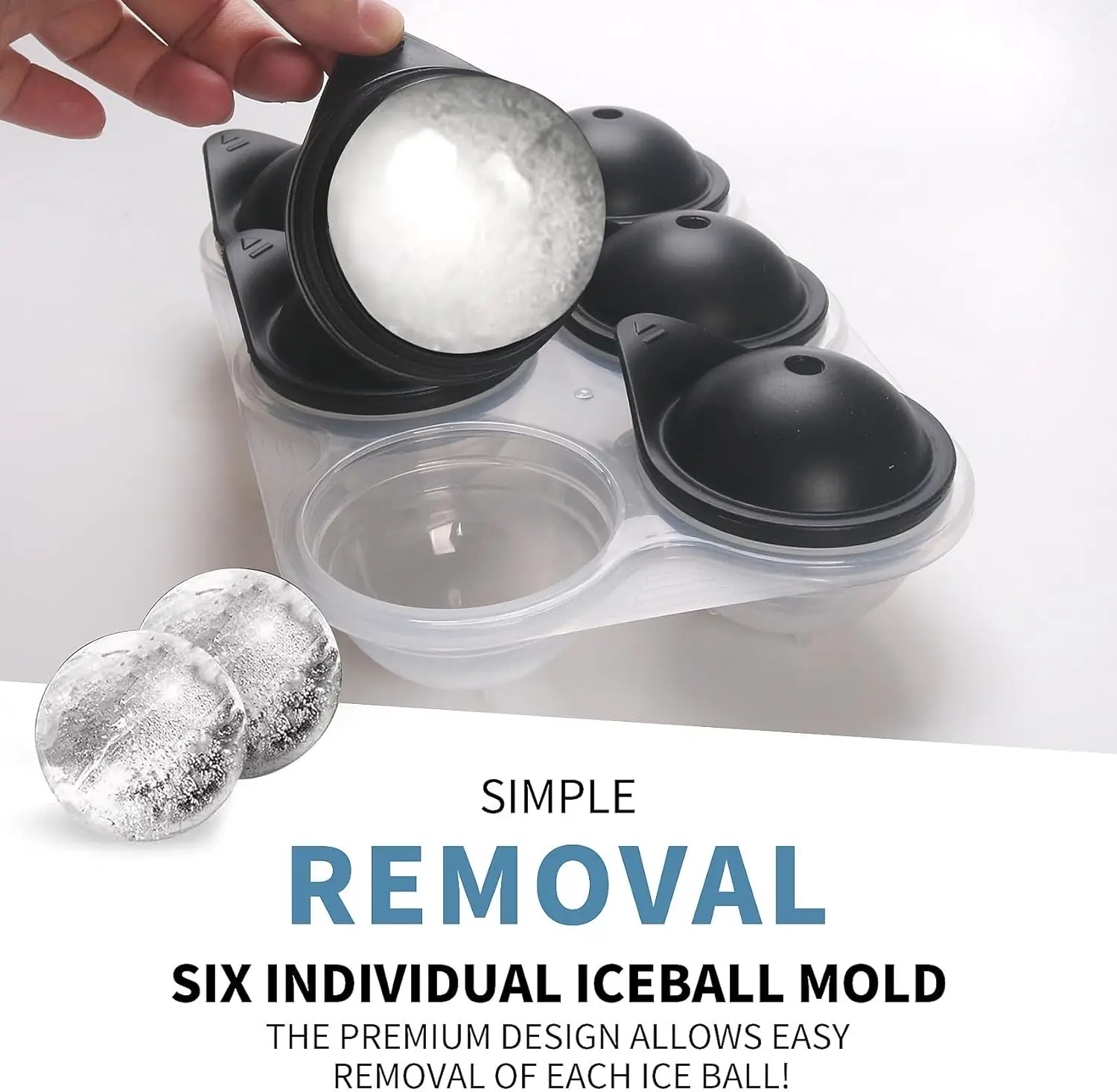 Large Silicone Ice Cube Tray W - Ice Mold Sphere review and price