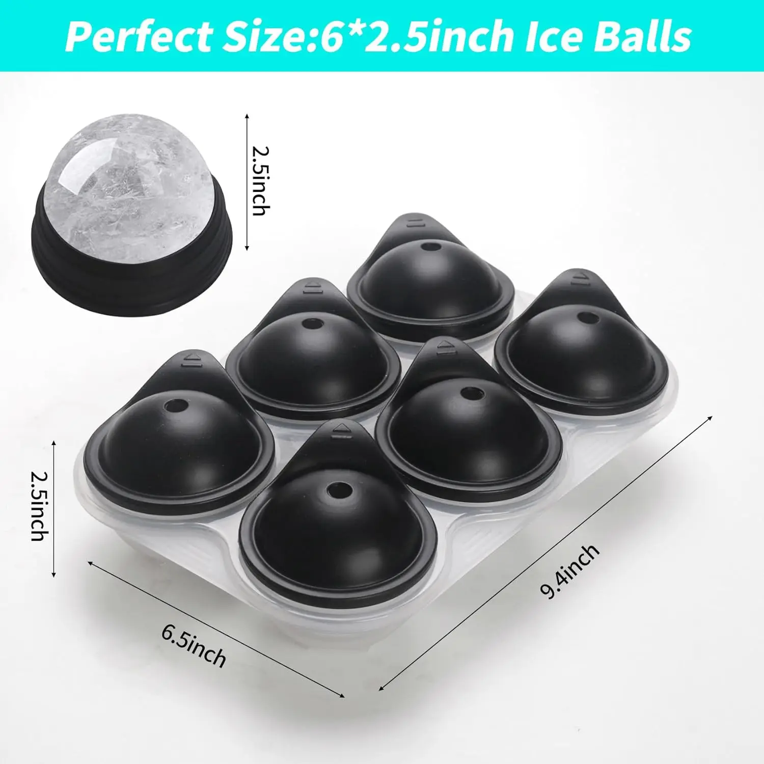 Large Silicone Ice Cube Tray W - Ice Mold Sphere review and price