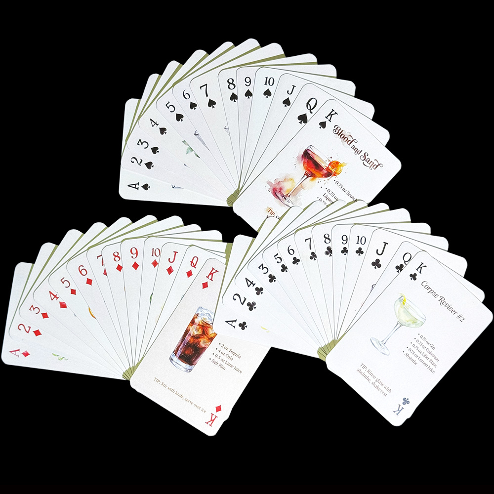 54-Card Deck of Original Cockt - Cocktail Recipe Book review and price