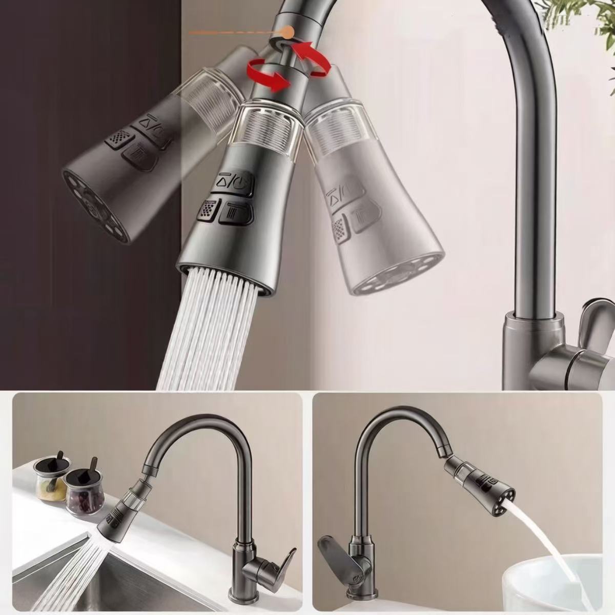 Universal 360 Rotate Kitchen F - Home Bar Sink review and price