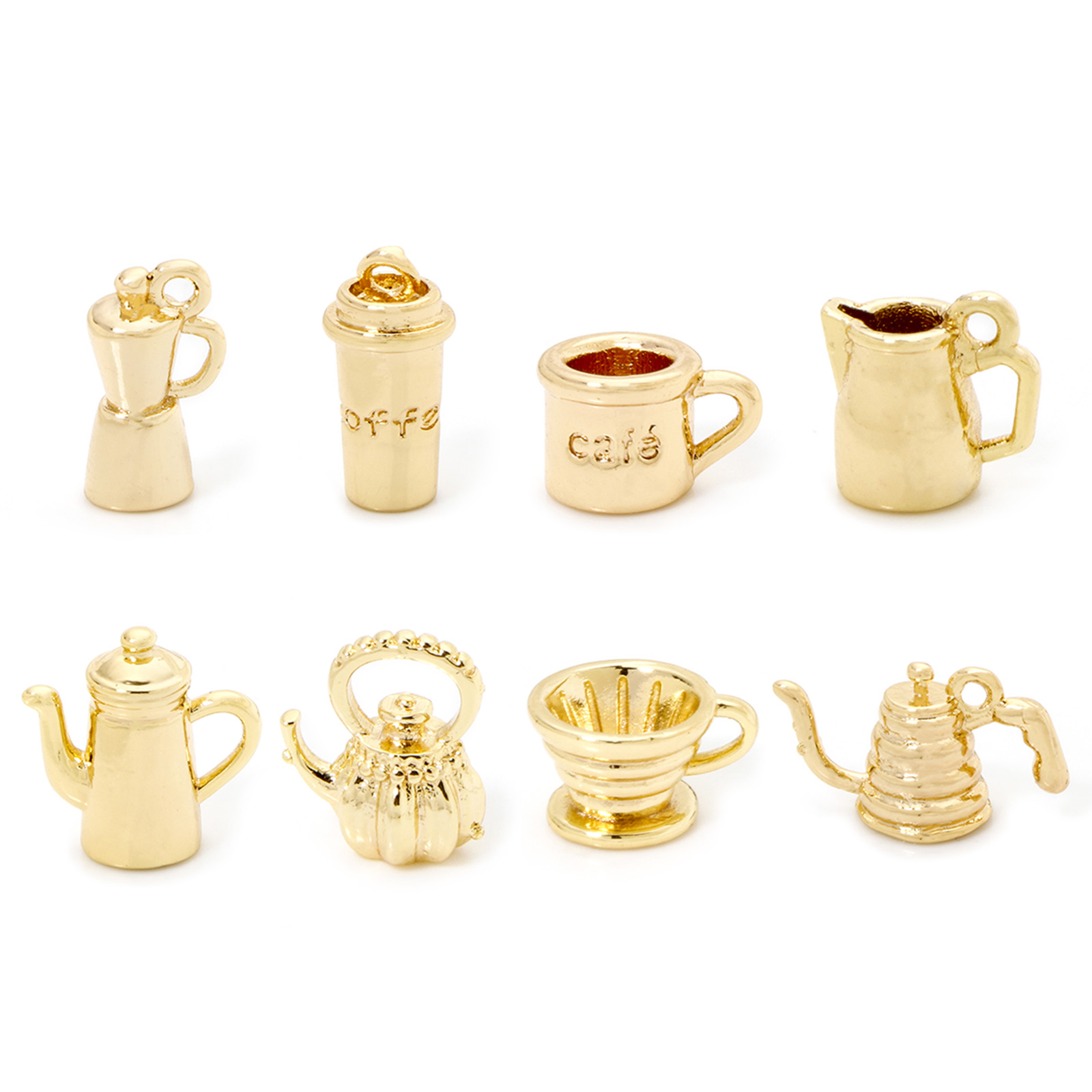 2/5 Piece Brass Charms 18k Gol - Citrus Juicer Bar review and price