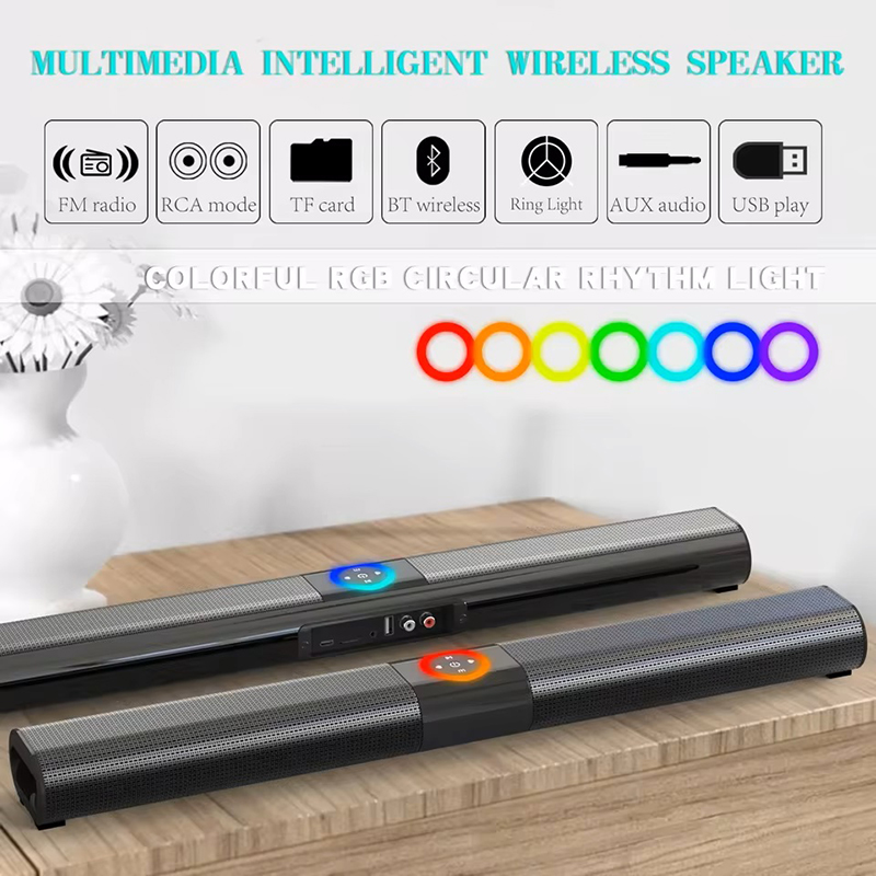 Soundbar For TV Subwoofer Blue - Home Bar And Theater review and price