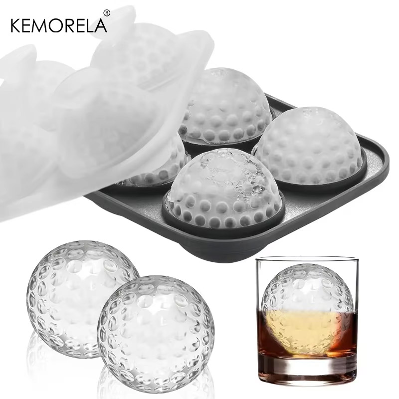 Ice Cube Tray Silicone with Li - Ice Mold Sphere review and price