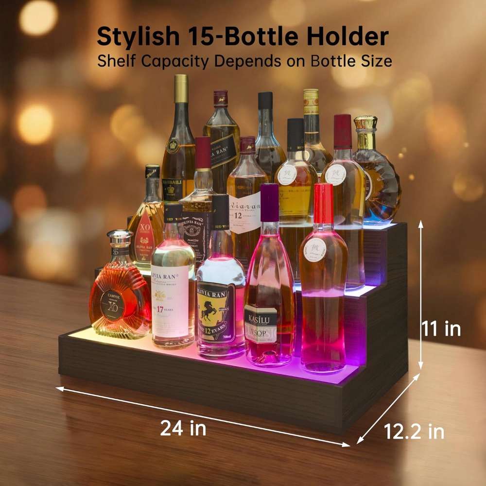 Home Bar LED Bottle Display Sh - Home Bar Shelves review and price