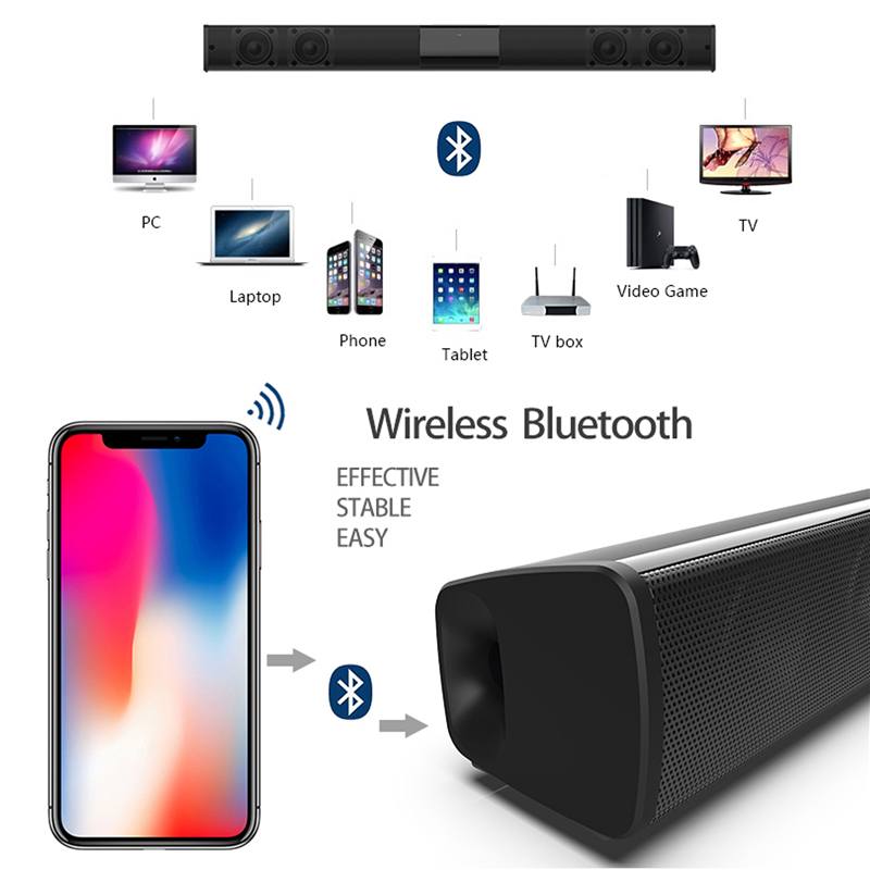 40W Wireless Bluetooth 5.0 Sou - Home Bar And Theater review and price