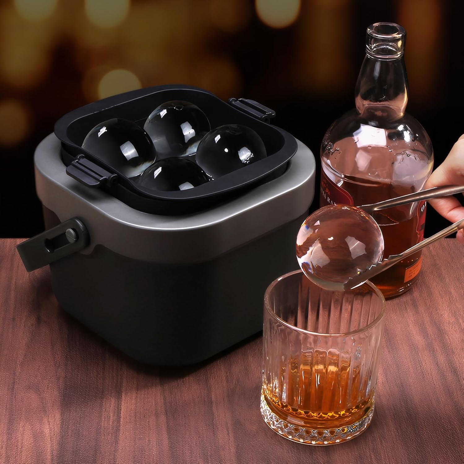 Crystal Clear Ice Ball Maker,  - Ice Mold Sphere review and price
