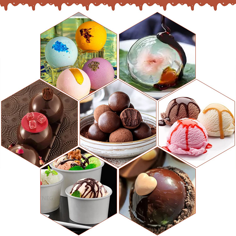 6 Cavities Semicircle Silicone - Ice Mold Sphere review and price