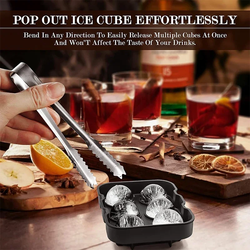 Large Ice Cube Trays Silicone  - Ice Mold Sphere review and price