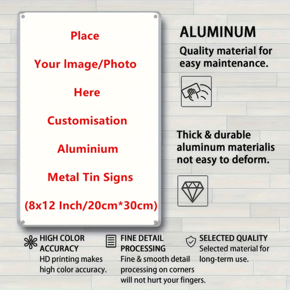 1pc Custom Aluminum Tin Sign 8 - Home Bar Signs review and price