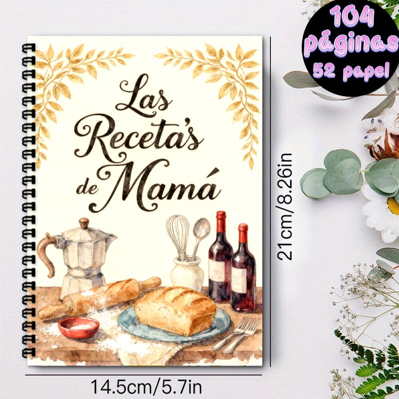 Español Recipe Notebook A5 Rec - Cocktail Recipe Book review and price